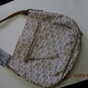 Kipling Sadie Shoulder Bag Optic Beige Color Large NWT
